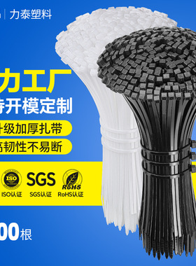 500pcs nylon cable ties Cable management Zip ties 4+6+8+10in