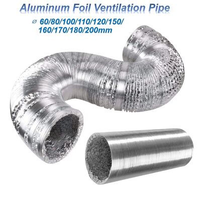 ?60/80/100/110/120/150mm Encrypted Aluminum Foil Ventilation