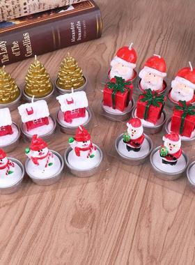3Pcs Christmas Candles merry christmas Ornaments