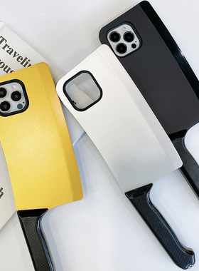 小米14不会撞壳稀奇古怪的手机壳菜刀型小米13Pro趣味恶搞怪适用Redmi K60新奇特刀形红米Note12s个性创意K50