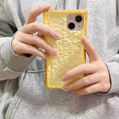 apple苹果15面包创意手机壳