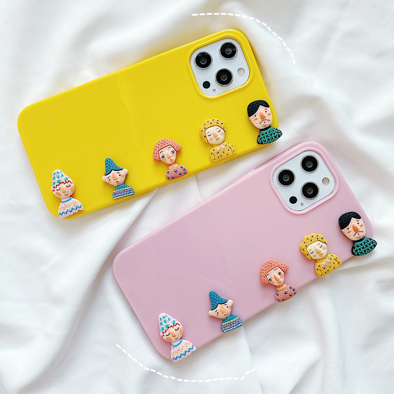 Apple/苹果12/13软胶卡通