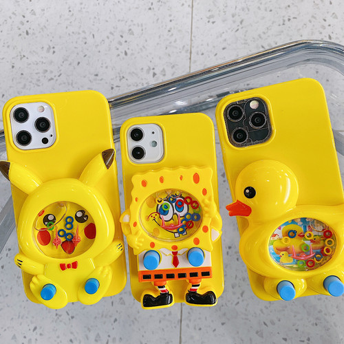 apple苹果14黄色游戏机手机壳