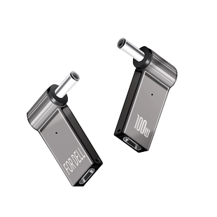 景赛typec转联想方口快充头PD电源线USB-C通用华硕惠普戴尔三星宏基ThinkPad笔记本电脑圆口转接转换头诱骗器