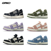 LOW黑曜石国潮厚底休闲面包鞋 GRKC吉尔卡克 PAST 特价 清仓