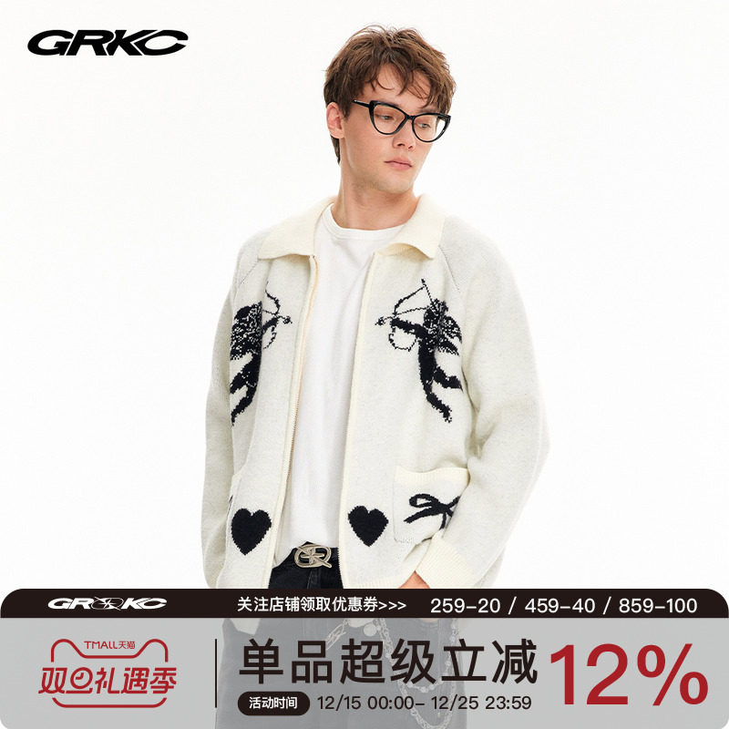 GRKC丘比特开衫毛衣2025春季