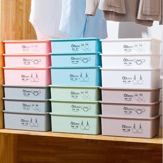 foldable underwear socks drawer Bra organizer storage box