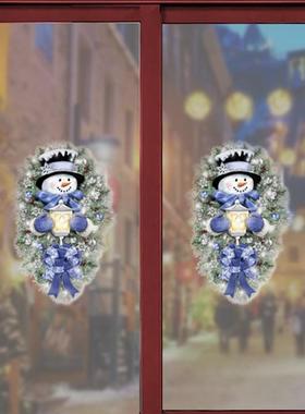 Christmas Stickers Glass Doors Window Showcases Wall Sticker