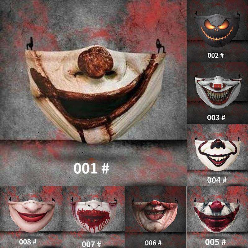 3D printed mask Halloween horror funny mask