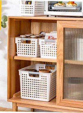 Plastic tabletop toy storage basket A4 document book materi