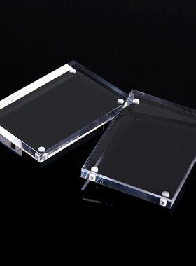 Acrylic Picture Photo Frame Magnetic Photocard Holder Poster