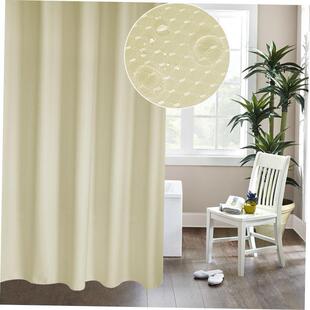 Shower Curtain Thick Jacquard Curtains High Grade Bathroom