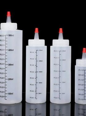 120/250/450ml Plastic Needle-nosed Scale Squeeze Bottle Sque