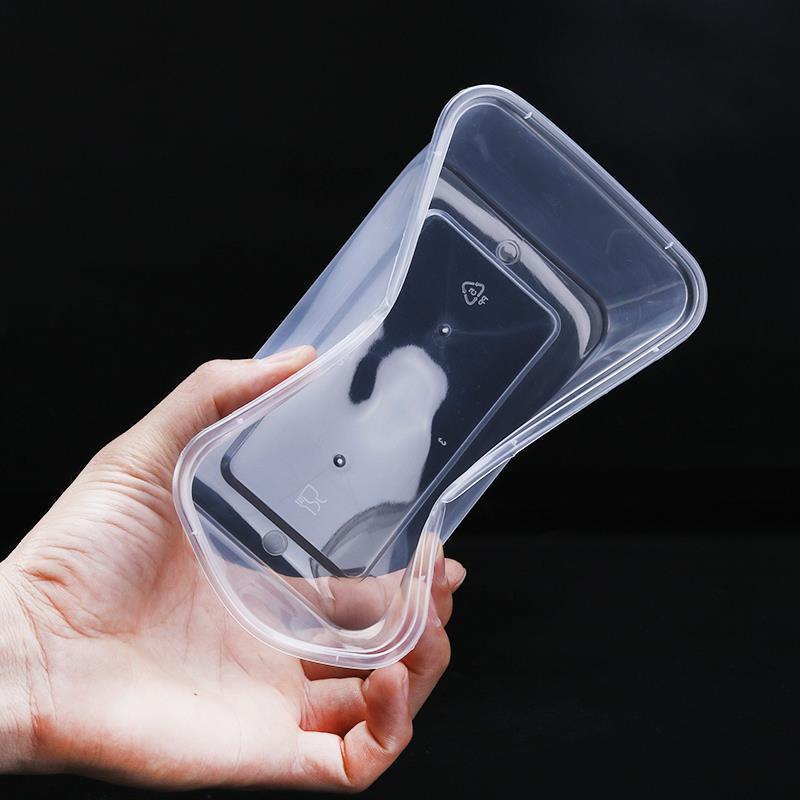1000 packing box disposable rectangular lunch box plastic
