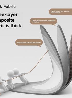 Computer chair round floor mat Bedroom soundproof mat椅子垫