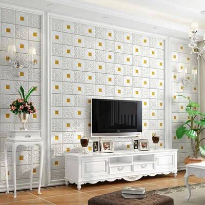 3D Wall Sticker Imitation Brick aterproof Wallpaper Room