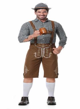 ThreePiece Set Oktoberfest Lederhosen Costume Beer Festival