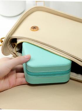 Travel Jewelry box jewelry bag portable Earring Box首饰盒