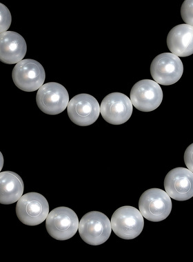 Simulated Large Pearl String Pendant Wedding Celebration Wed