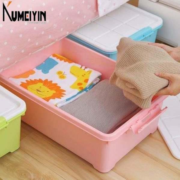 large sleeping room clothing quilts under bed storage box