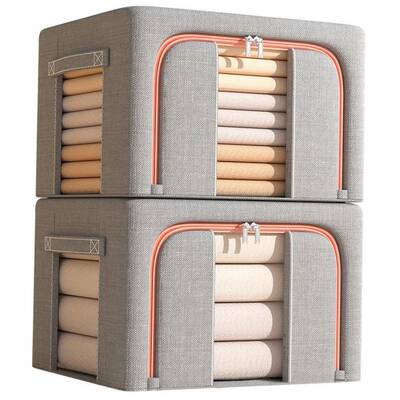 Foldable Storage Bag Clothes Blanket Quilt Sweater Closet Or