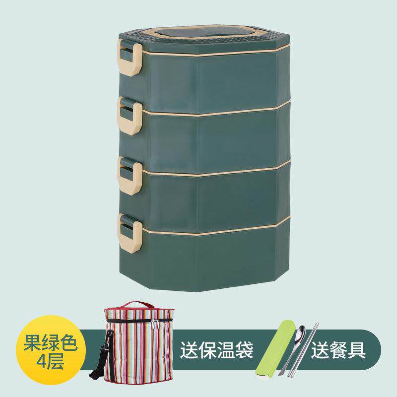保温饭盒304不锈钢3多层学生女便当盒日式家用高档职场带盖保温桶
