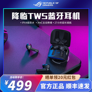 ROG降临TWS 真无线入耳式电竞降噪耳机游戏RGB灯效耳麦玩家国度