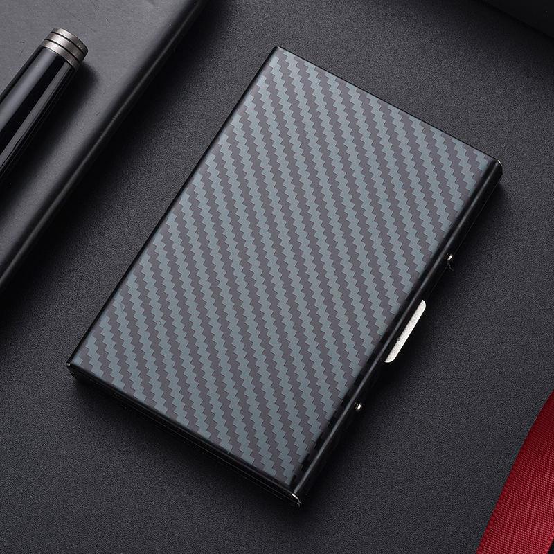 日本精工不锈钢卡包驾驶证套金属钱包卡套银行信用卡夹卡盒防消磁