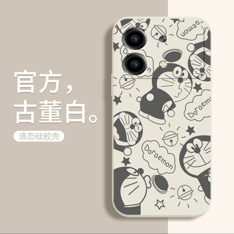 红米Note13RPro叮当猫硅胶保护壳