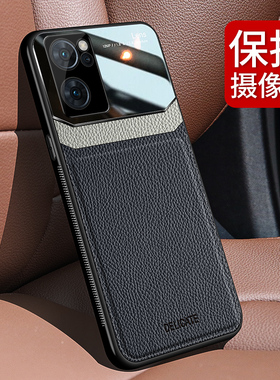 opporeno7手机壳Reno7pro商务皮纹保护套镜头OPPO软硅胶全包边Reno7个性防摔5G版潮牌男女情侣款皮质外壳新品