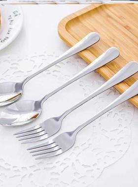 StainlessSteel Knife and Fork Set Small Spoon便携式刀叉套装