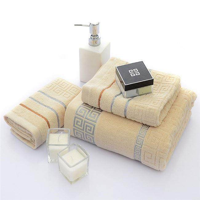 3pcs luxury hotel cotton bath towel set hand face towel 浴巾