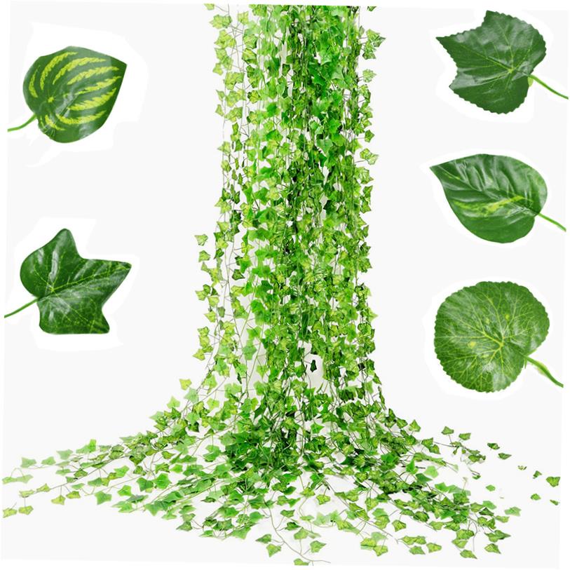 Artificial Plants Home Decor Green Silk Hanging vines Fake L
