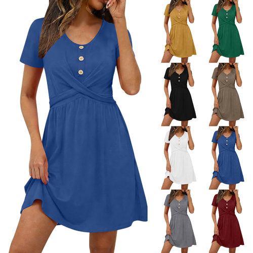 2026 European And American Style Summer New Short Sleeve Ver