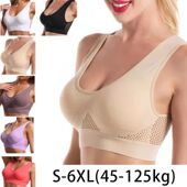 Bra Large 1pcs Size Sports Ring Steel Women Seamless Unde