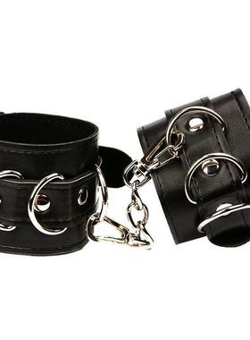 Pu Leather Handcuff Bdsm Bondage Hand Cuffs Adults Erotic