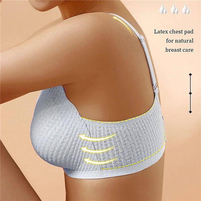 Seamless Ultra-Thin Bra Breathable Ice Silk Beauty Back Ling