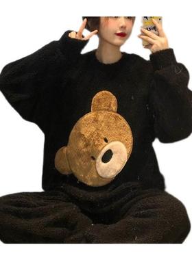 pyjamas pajamas winter pijamas women nightwear sleepwear睡衣