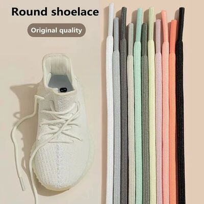 1 Pair New Round Shoe laces for Sneakers Yezy 350 Original S