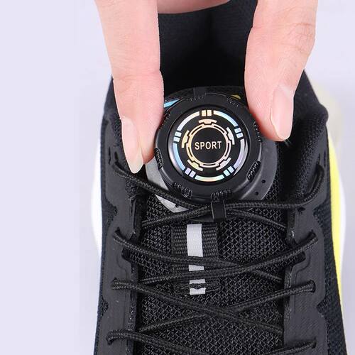 Thick Rope Swivel Buckle Shoelaces new upgrade Automatic Lac