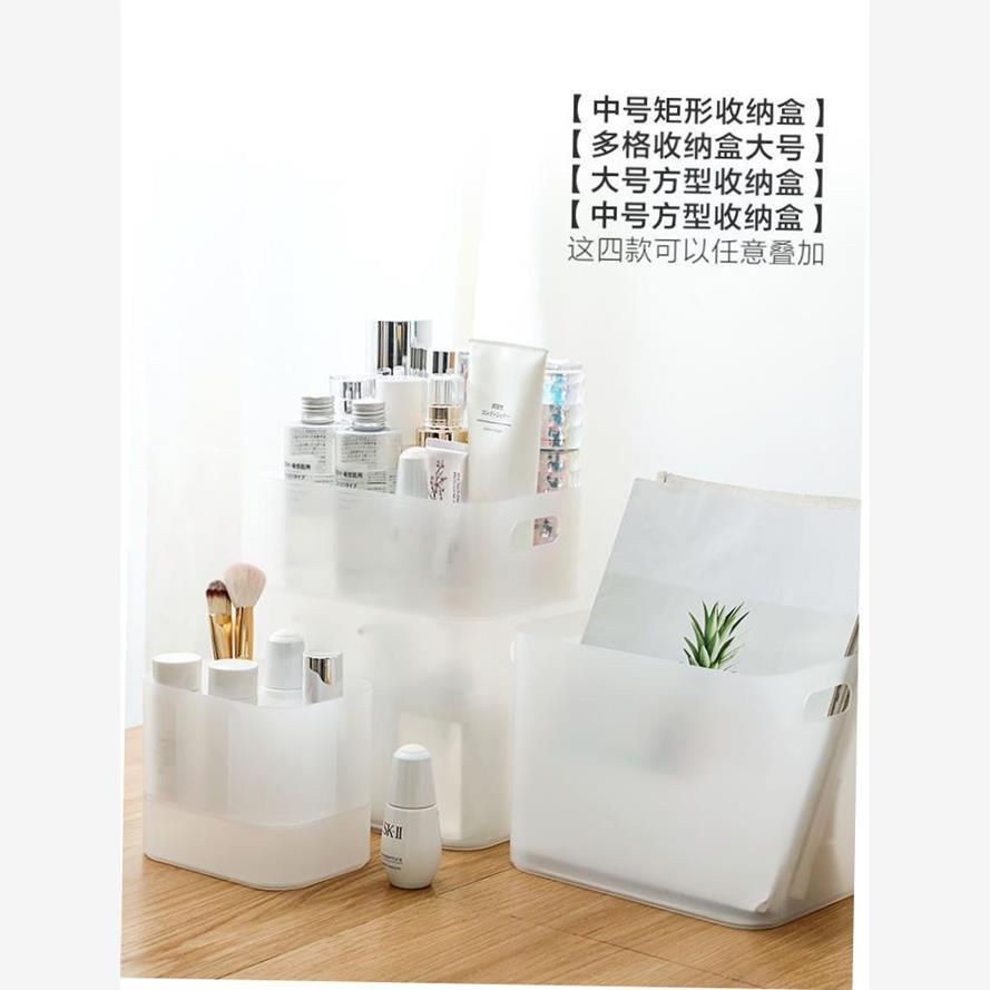 acrylic box make up clear cosmetic table transparent storage