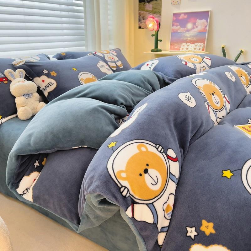 Quilt bedsheet bedcovers duvet sheets Bed Set Bedding Cover