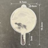 韩站DIY吧唧演唱会扇子套应援明星周边迷你小王扇吧唧手掌保护套