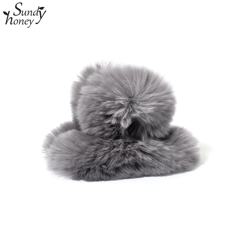 Sundyhoney抓夹獭兔毛绒绒甜美