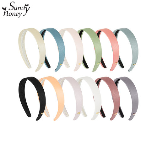 SundyHoney糖果色发箍鹿皮绒