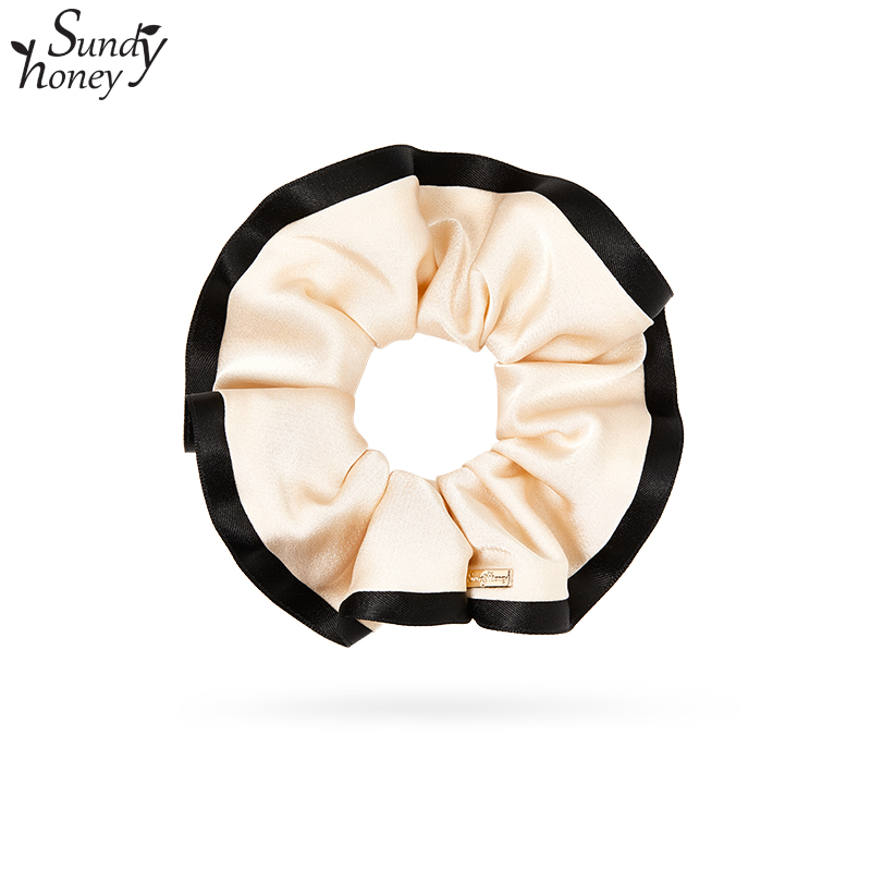 Sundyhoney新款浅香槟色简约发圈布艺褶皱气质头饰可爱萝莉风发绳,饰品/流行首饰/时尚饰品新,发饰,淘宝优惠券,粉丝福利购,淘宝优惠卷