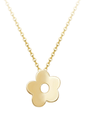 SundyHoney高级感925银小花项链