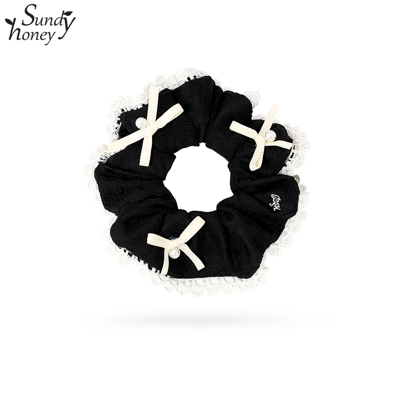 Sundyhoney发圈蝴蝶结公主范头花