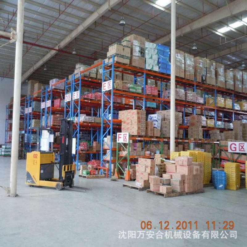 沈阳仓储货架工厂 重型横梁式托盘货架 仓库仓储中型重型货架厂家