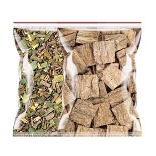 桑寄生杜仲中药材组合茶包桑奇生和杜仲茶加独活泡茶泡水喝腰痛